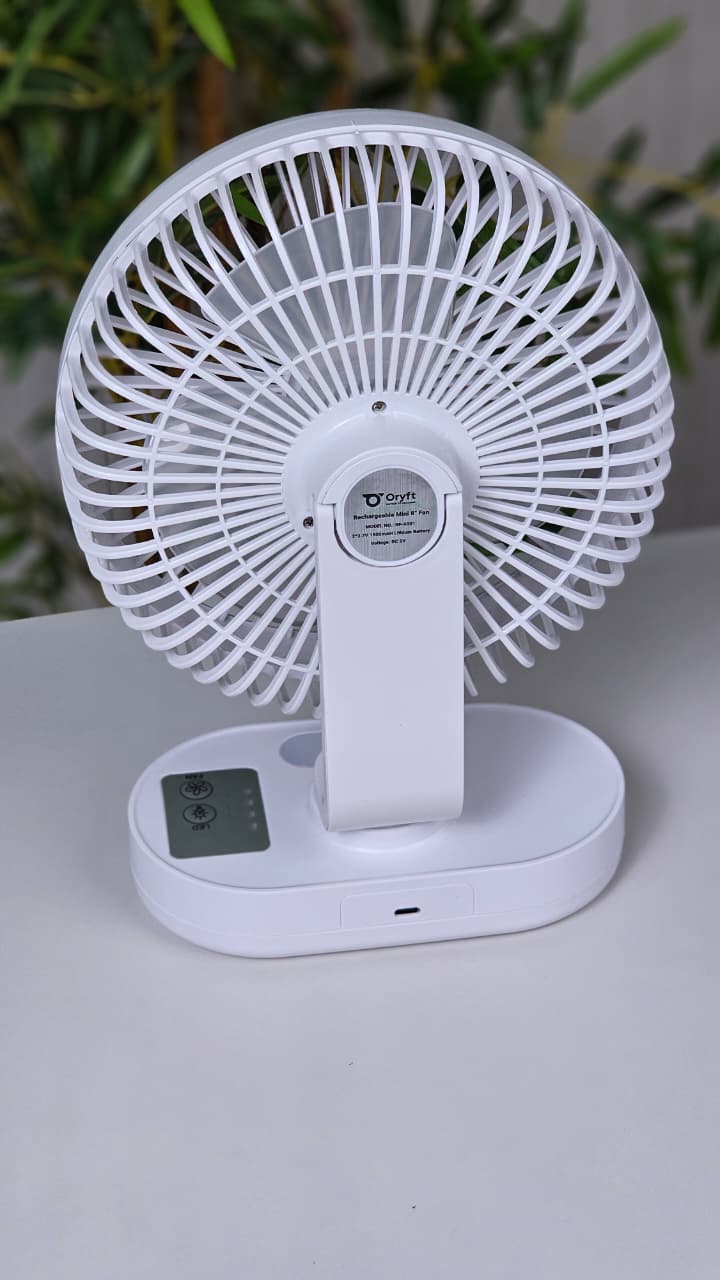 ORYFT MINI RECHARGABLE FAN