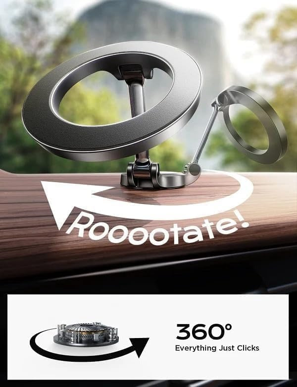 COMBO RETRACTABLE CAR CHARGER + MOBILE HOLDER