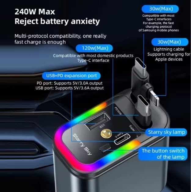 5 in 1 LASER CHARGER