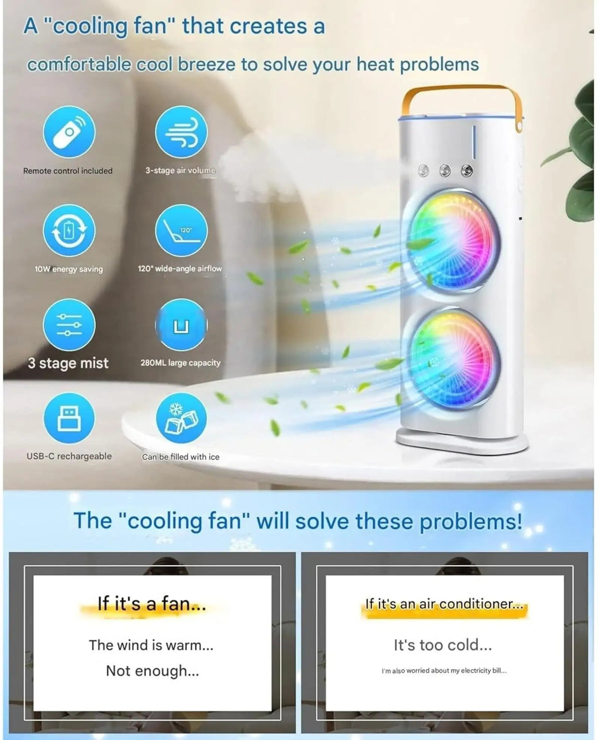 Double Ended Spray Cooler