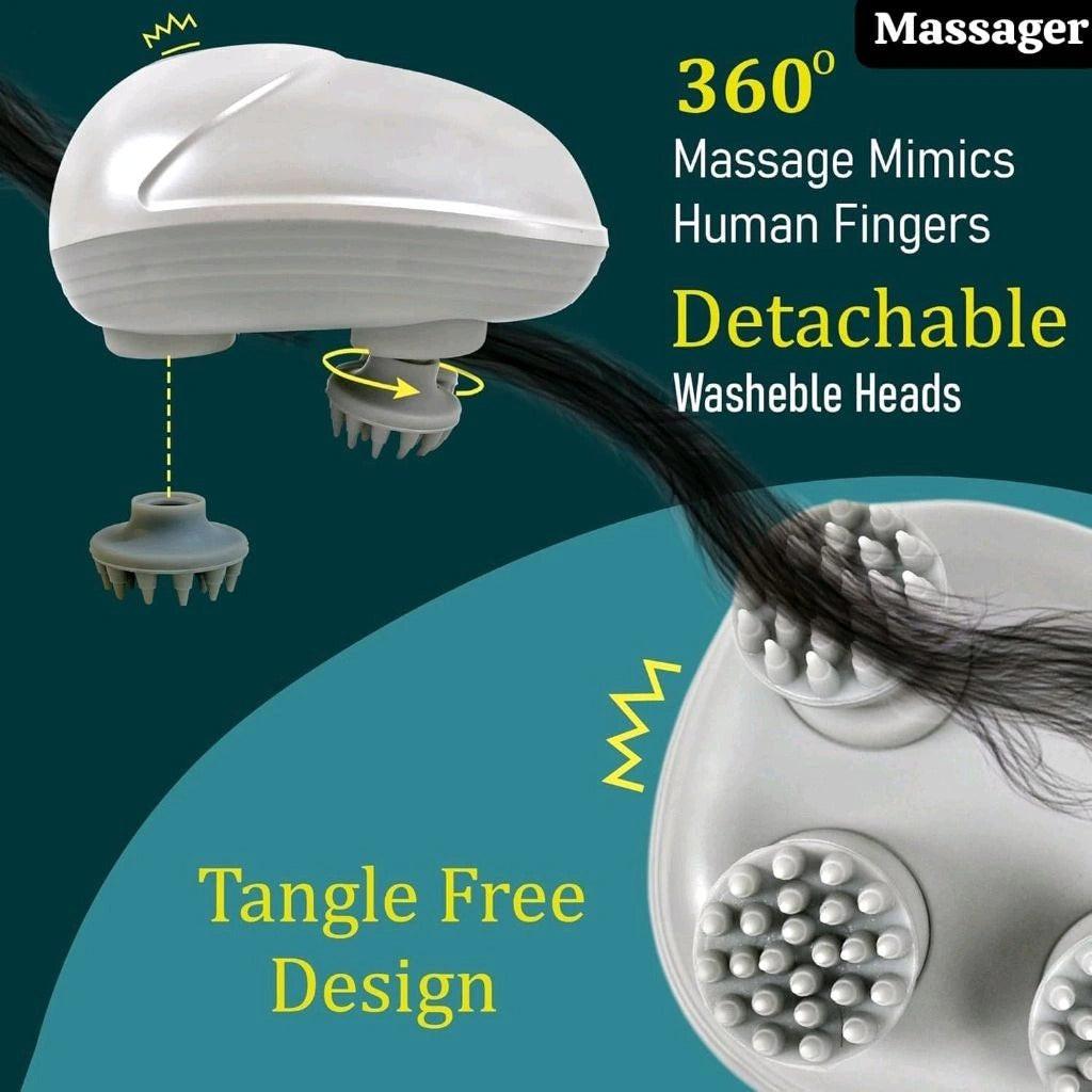Head Massager For Scalp, Scalp Massage