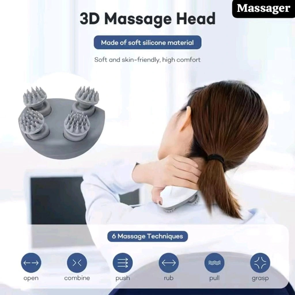 Head Massager For Scalp, Scalp Massage